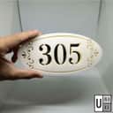 Umake 18cm long brand new big size House number plate / Nombor rumah design baru/ 门牌定制 delivery in [2 days] ! view 3