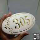 Umake 18cm long brand new big size House number plate / Nombor rumah design baru/ 门牌定制 delivery in [2 days] ! view 4