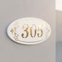 Umake 18cm long brand new big size House number plate / Nombor rumah design baru/ 门牌定制 delivery in [2 days] ! view 2