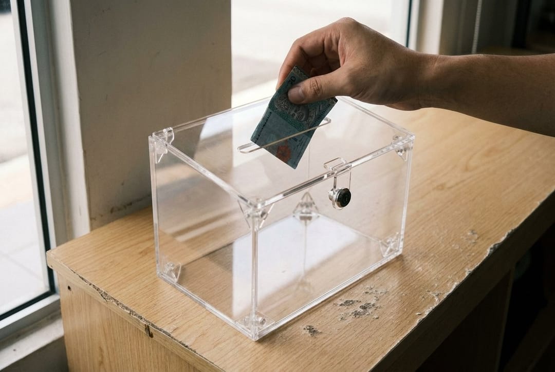 Acrylic Donation Box