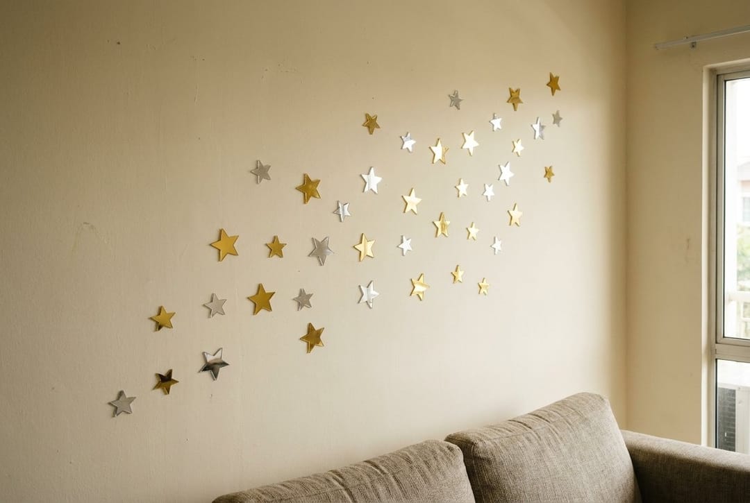 Mirror Acrylic Stars