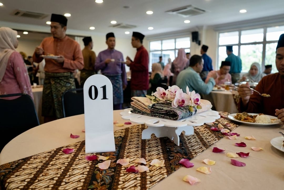 Acrylic Table Numbers, Hantaran Gift Tray
