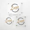 Custom Business Sign / House Number Plaque view 2