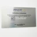 Stainless Steel Business Signboard view 2