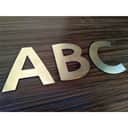 Stainless Steel 304 House Number Lettter Tanda Nombor Rumah Address Customize Metal 白钢门牌号码定制 A-Z 0-9 view 2