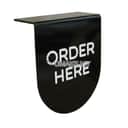 Acrylic Counter Direction Sign view 2
