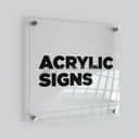 Reverse UV Print Acrylic Signage view 2