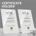 PVC Certificate Holder view 2
