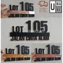 Custom 3D Acrylic House Number Plate view 3