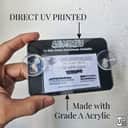 Islamic Acrylic Road Tax Holder view 3