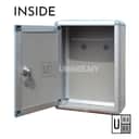 Aluminium Wall-Mounted Mailbox view 3