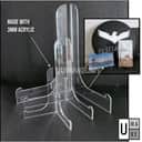 Transparent Acrylic Easel Stand view 2