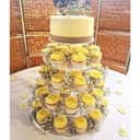 4-Tier Acrylic Round Cake Stand view 2