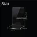 Acrylic L-Shaped Bookends (Pair) view 3