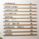 Interchangeable Acrylic Letter Menu Board view 2