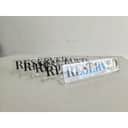 Transparent Acrylic Reserved Sign view 3