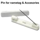 Name Tag Pin Back (Single, No Tape) view 2