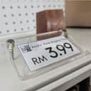 Acrylic A-Shape Display Stand (Price/Menu) view 2