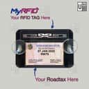 RFID + Road Tax 2-in-1 Acrylic Holder view 2