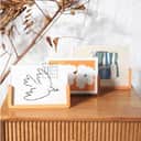 Acrylic Photo Frame with Wood Stand view 2