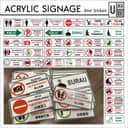 Trilingual Warning & Daily Sign view 3
