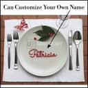 Acrylic Cut-Out Name Tag (Wedding / Party) view 2