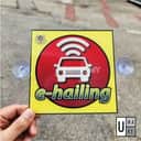 Acrylic E-Hailing Sign with Suction Cup (2pcs) view 2