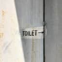 Toilet Direction Signage with Arrow view 2