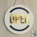 Premium Open/Close Hanging Sign view 2