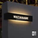Stainless Steel LED House Number Plate view 3
