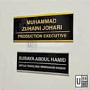 Custom Office Name Plate view 2