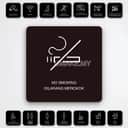 Minimalist Acrylic Sign (Square 10cm) view 2