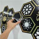 Allah Muhammad Gold Acrylic Mini Panel view 3