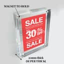 Acrylic Magnetic Photo Frame view 3
