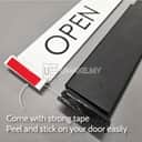 Minimalist Open/Close Acrylic Sign view 3