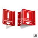 Fire Safety Projecting Sign (L-Shape / V-Shape) view 2