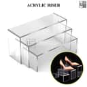 Acrylic Shoe Display Stand Set (S/M/L) view 2