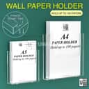 Acrylic Wall Mounted Brochure Holder view 2