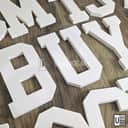 PVC 3D Alphabet & Number Letters (White) view 2