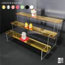 Acrylic Tiered Display Riser (Metallic) view 2