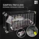 Acrylic Money Box with Counter (Large) view 2
