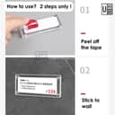 Magnetic Acrylic Price Tag Holder view 3