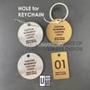 Stainless Steel Industrial Label Tags (5pcs) view 3