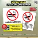 No Smoking & No Vaping Sign (All Sizes, KKM) view 2