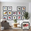 Malaysia State Flag Wall Art view 3