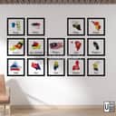 Malaysia State Flag Wall Art view 3