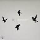 Bird Wall Hooks Set (Steel) view 3