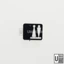 3D Pop-Up Toilet Sign view 3