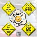 Baby On Board Car Sign view 3