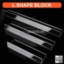 Acrylic L-Shape Shelf Divider view 3